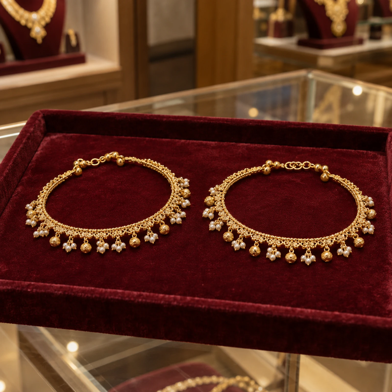 Meher Pearl Payal jewellery design