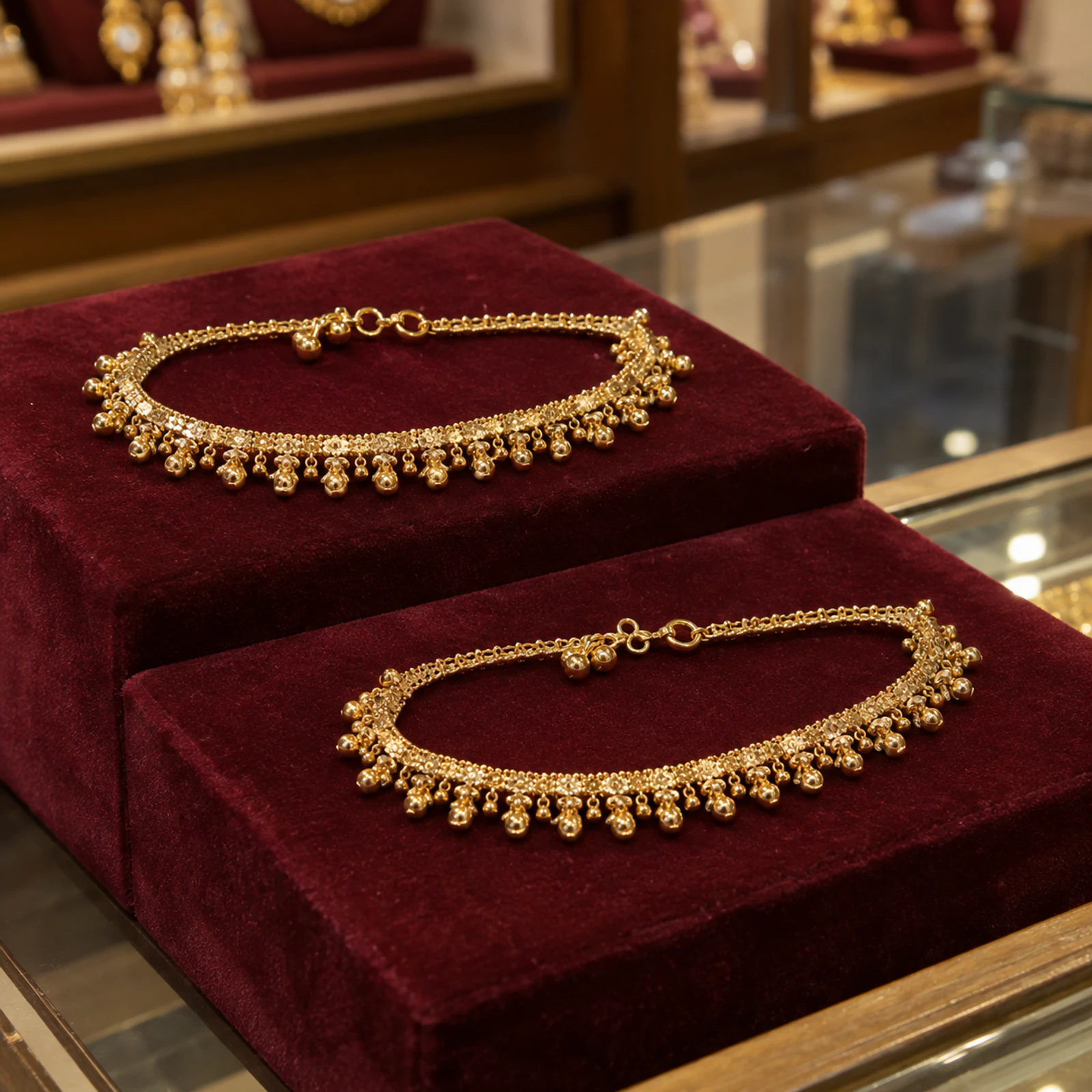 Ziya Festive Payal jewellery design