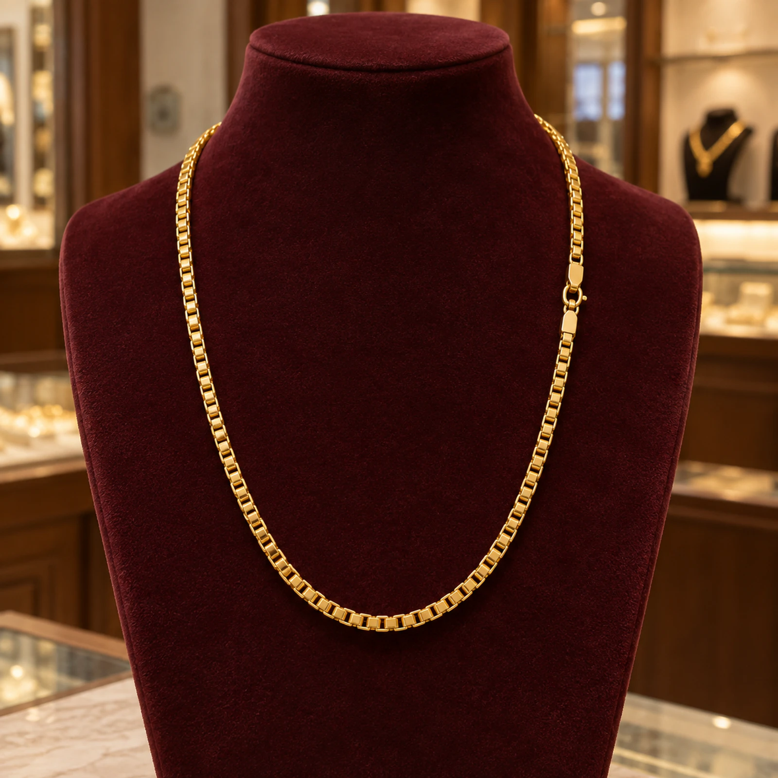 Ivaan Box Chain jewellery design