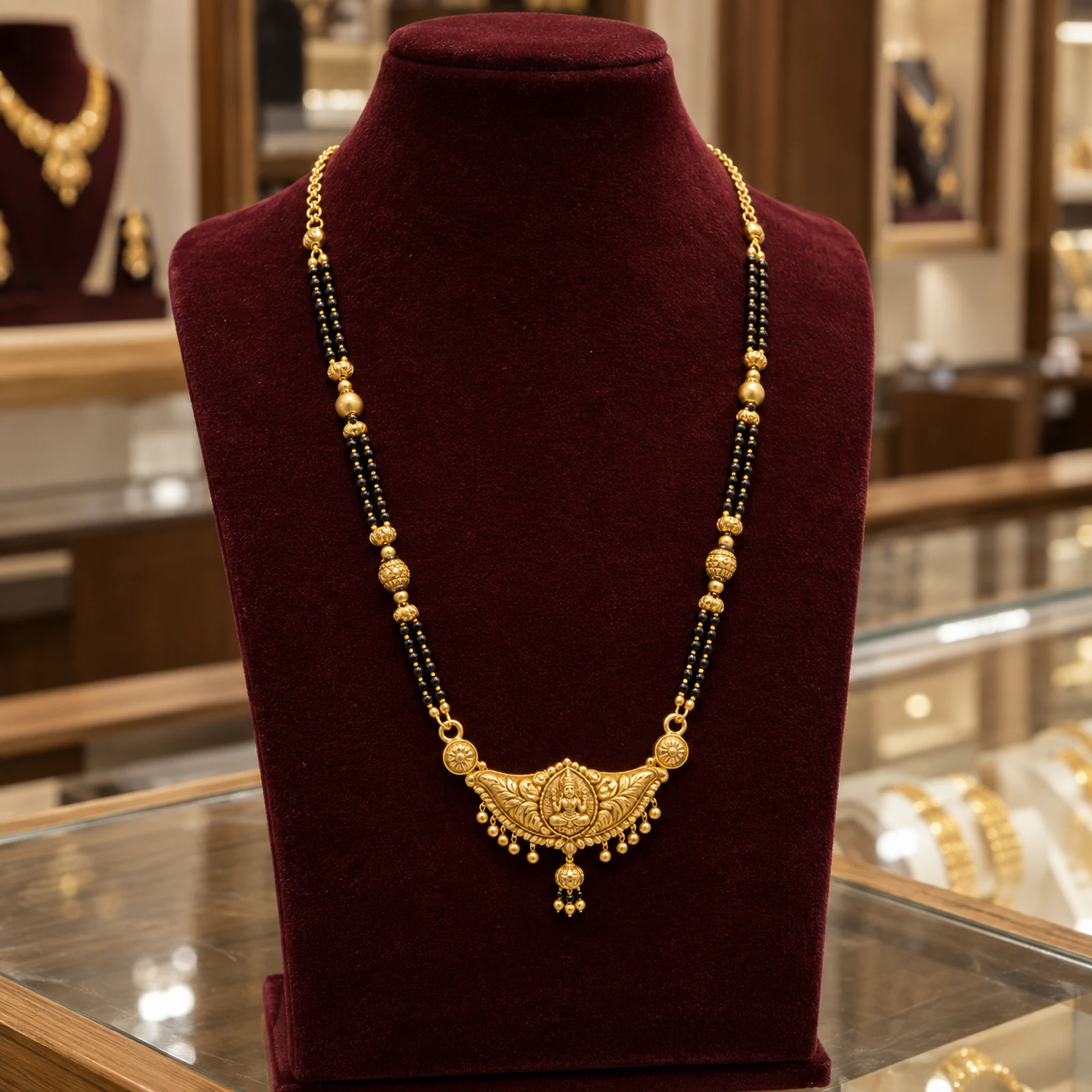 Vasudha Heritage Mangalsutra jewellery design